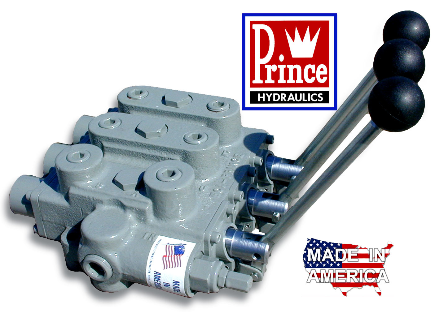 Prince RD5300 Series Three Spool Valves Hydraulic Catalog Cylinder