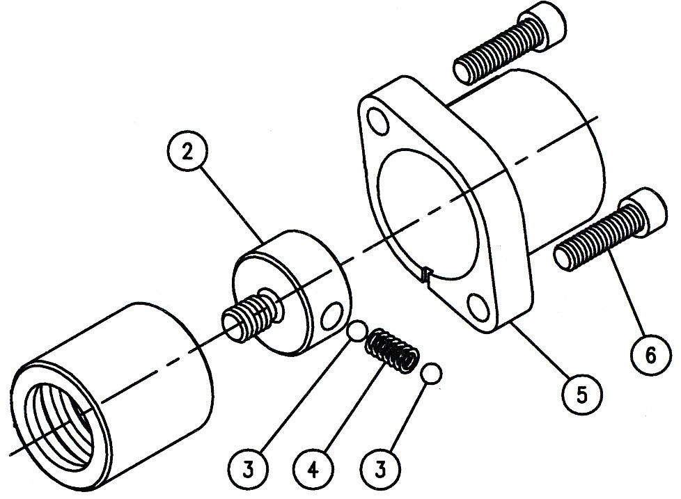 660190004 3 Position Detent Kit Hydraulic Catalog Cylinder