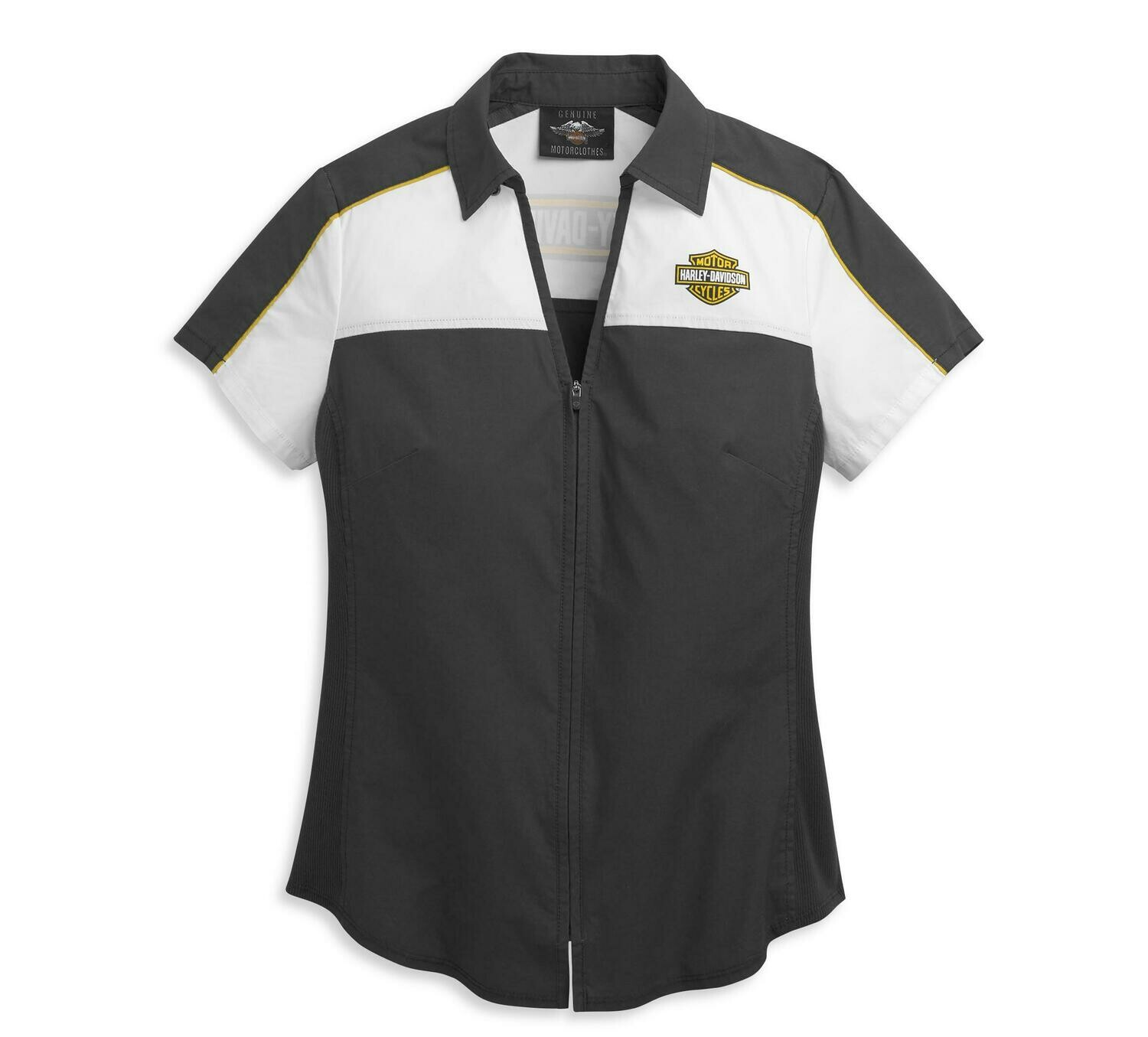 harley davidson womens zip up shirts