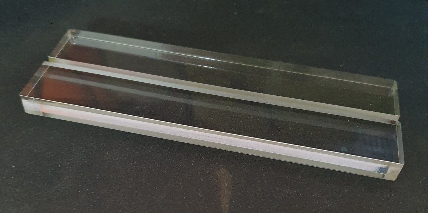 Buy 10mm Acrylic Base with 3.2mm Slot CutOut Plastics