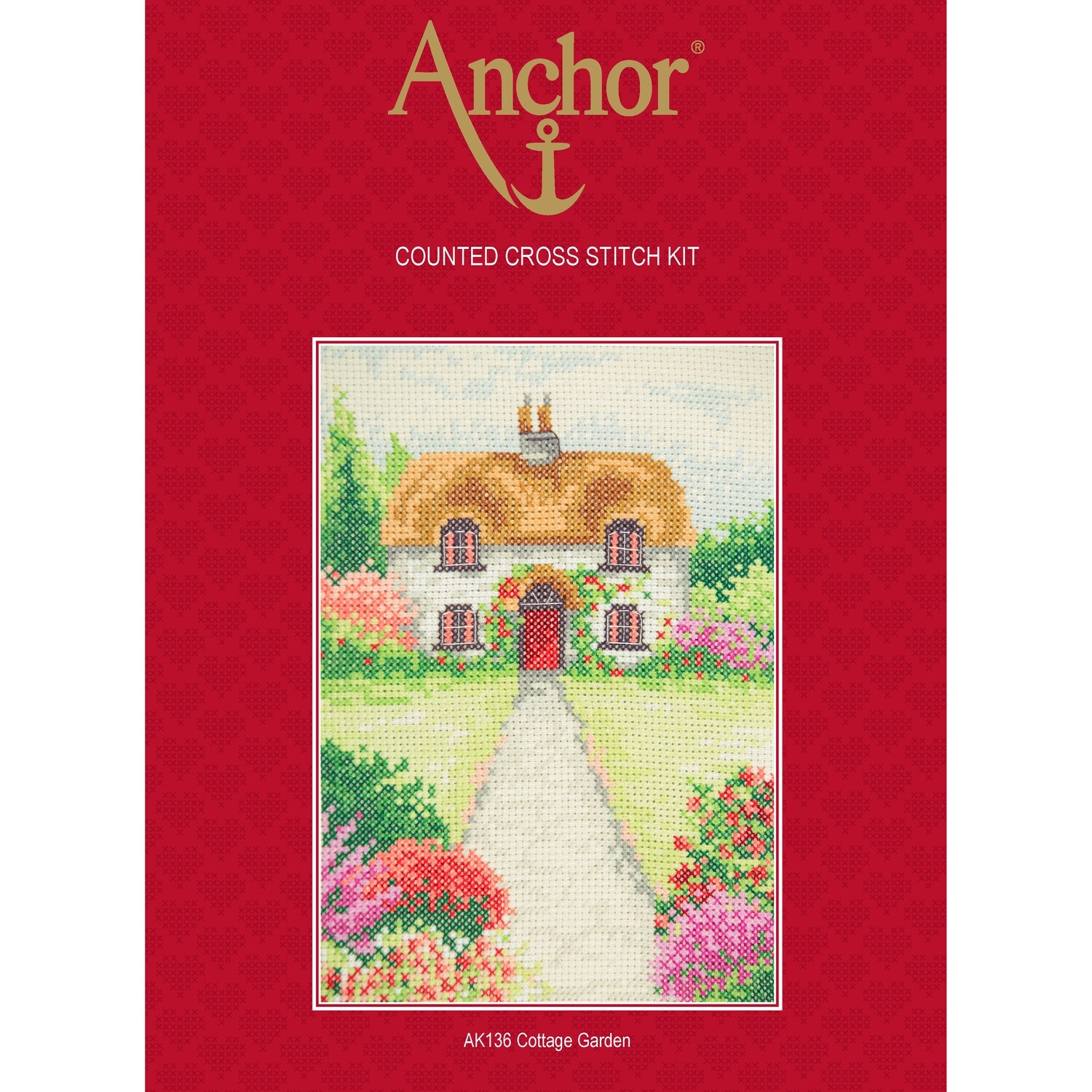 Anchor Cross Stitch Kit -Cottage Garden