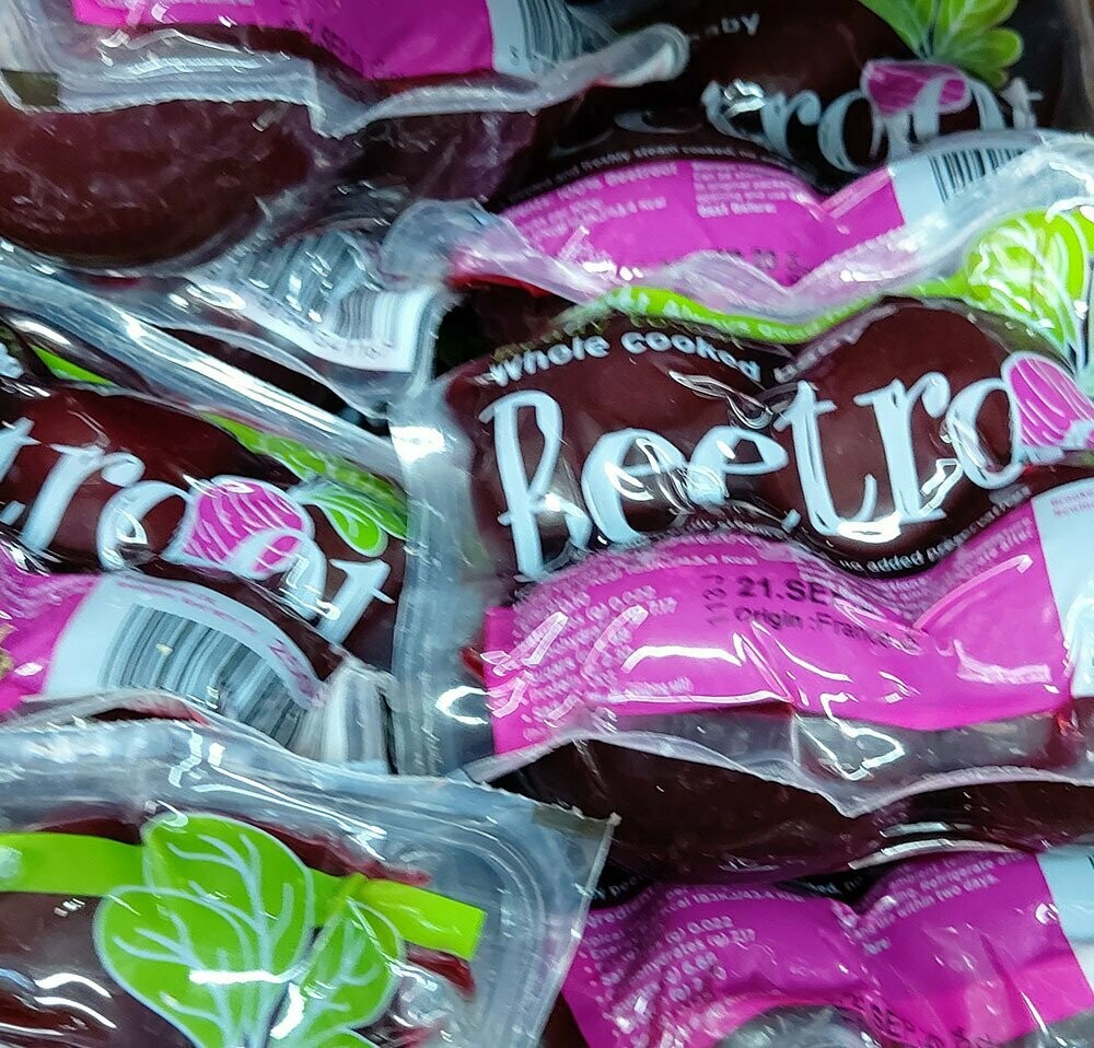 Cooked Beetroot pack