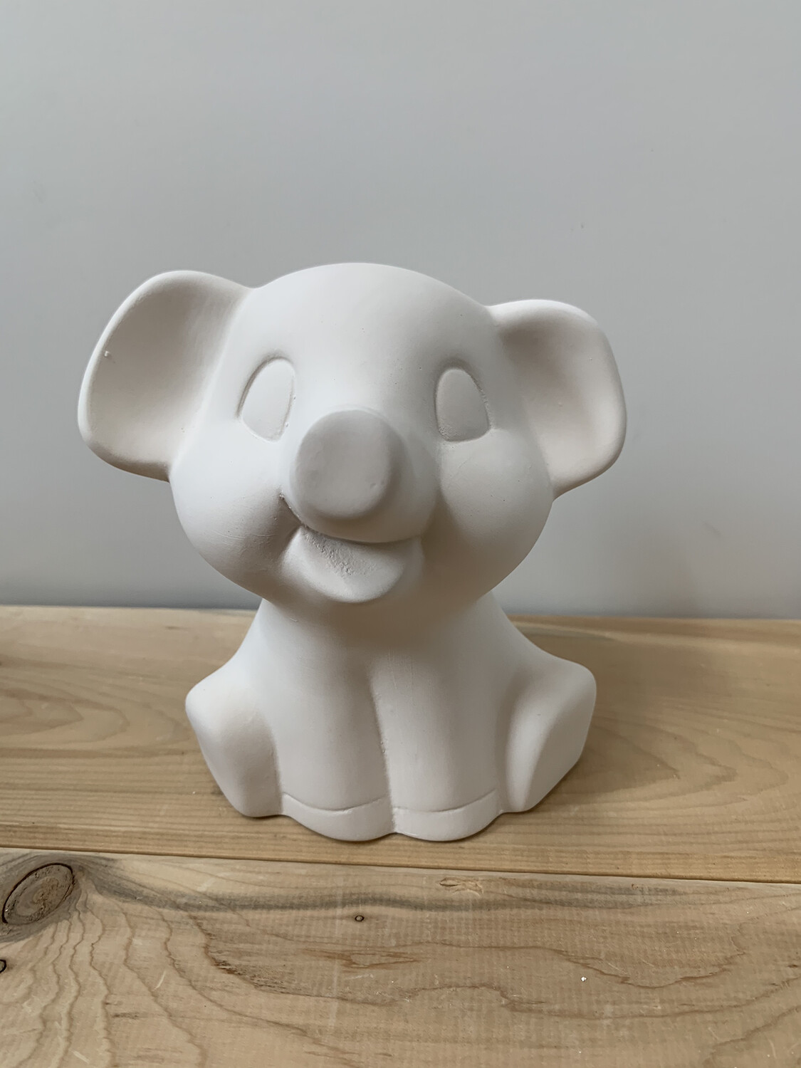 Paint Your Own Pottery Ceramic Elephant Figurine