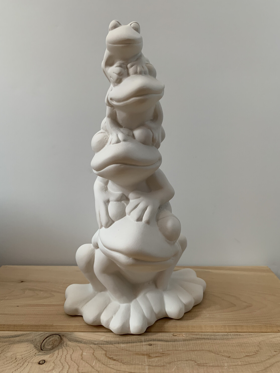 Paint Your Own Pottery Ceramic Frog Stack Bank