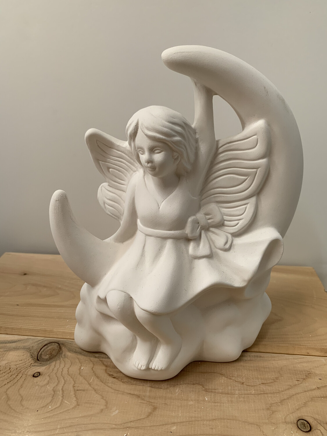 NO FIRE Paint Your Own Pottery Kit Ceramic Moon Fair