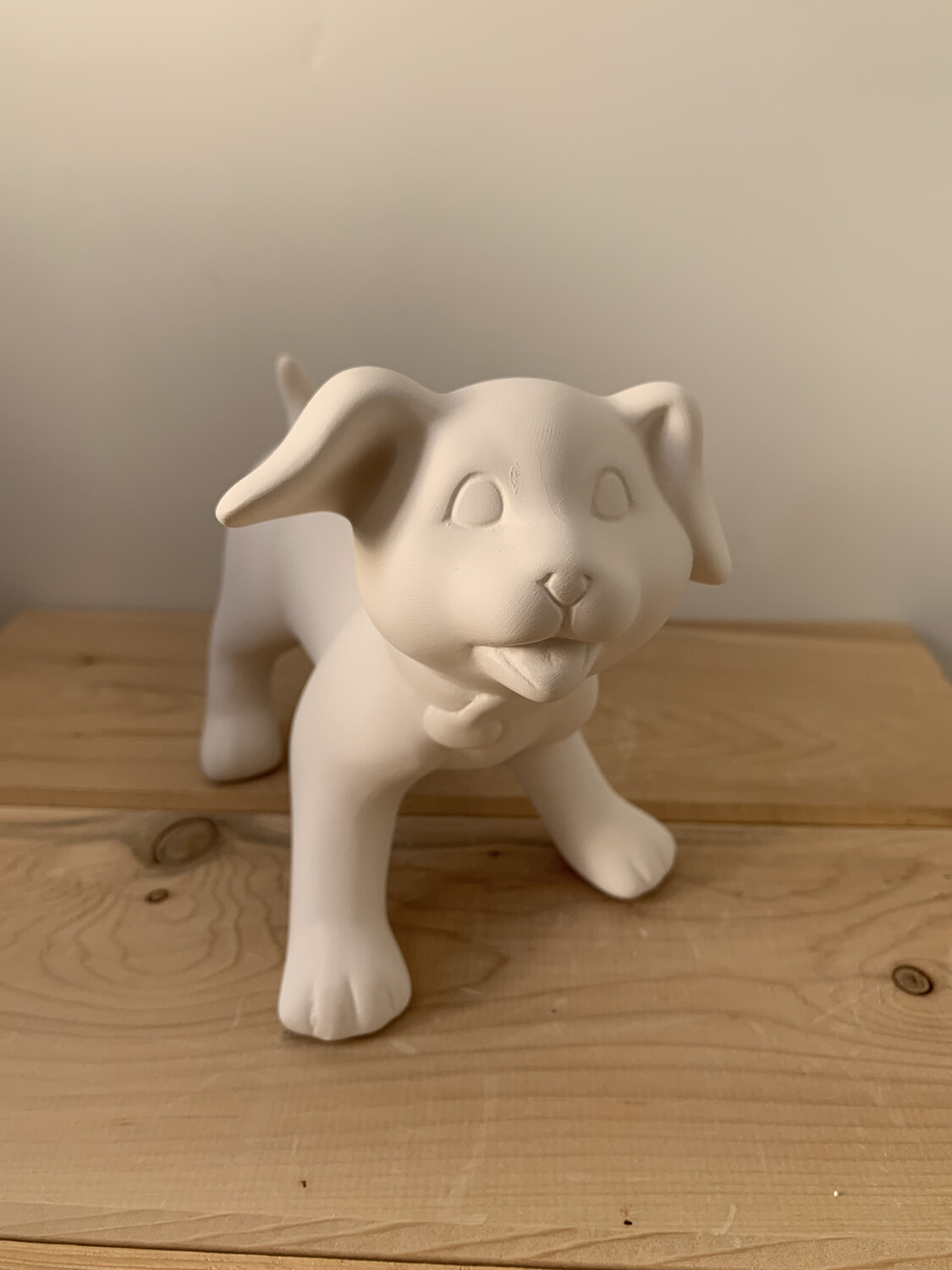 Paint Your Own Pottery Ceramic Puppy Dog Figurine