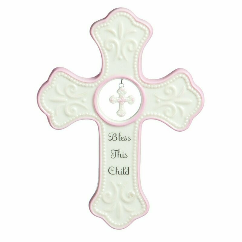 God Bless Baby Crosses