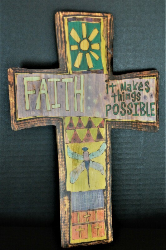 Wooden Crosses by Ganz