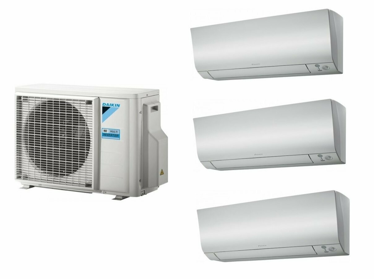 Daikin Professional Multisplit 3MXM40N mit Inneneinheiten 2x FTXM25N 2