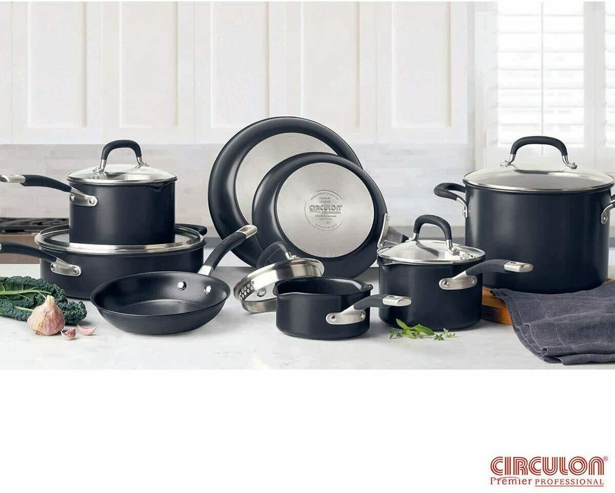 Circulon Premier Anodised Induction 13 Pc Cookware Set