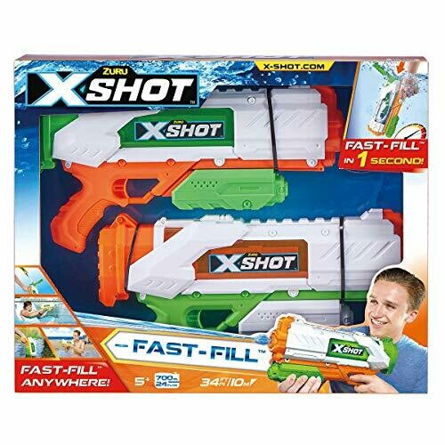 ZURU X shot water fast fill water blaster 2 pack