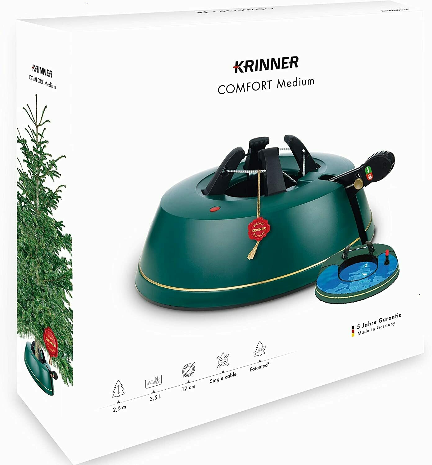 Krinner Comfort Christmas Tree Stand, Medium