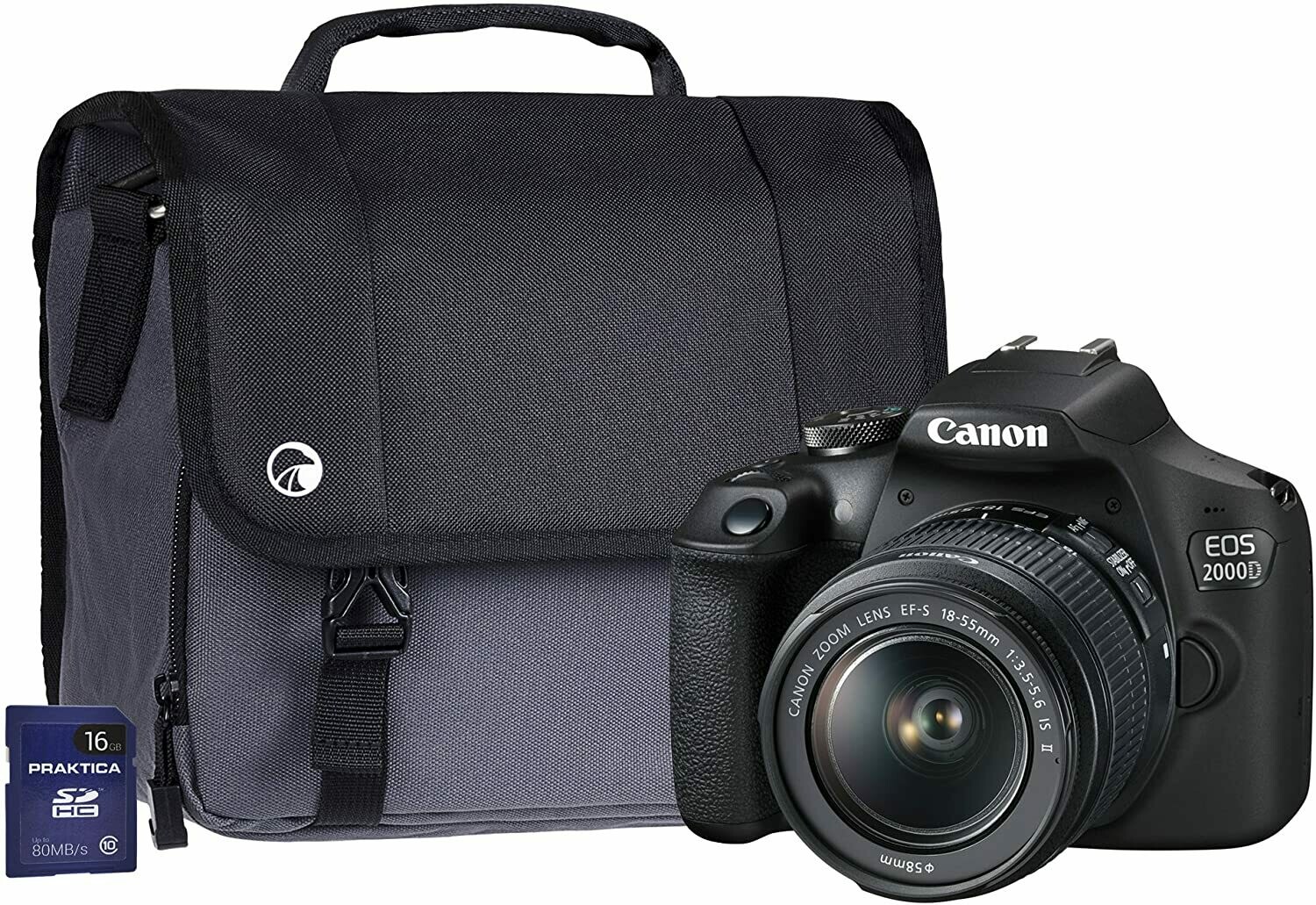 Canon EOS 2000D SLR Camera Kit with EFS 1855 mm