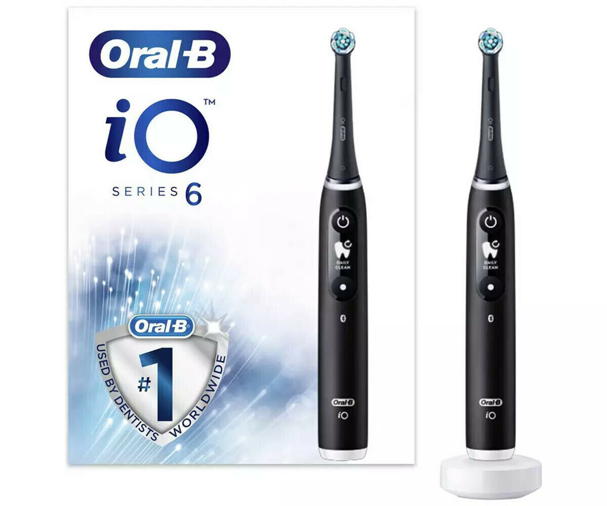 OralB iO6 Electric Toothbrush with Revolutionary Black