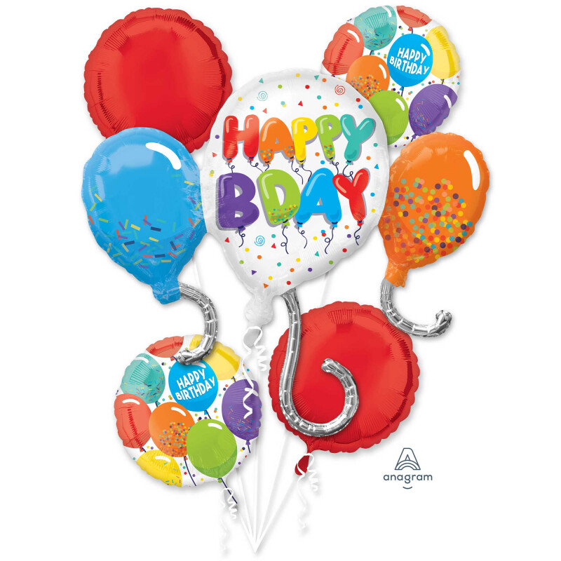 Balloon Delivery Melbourne Birthday Celebration Bouquet
