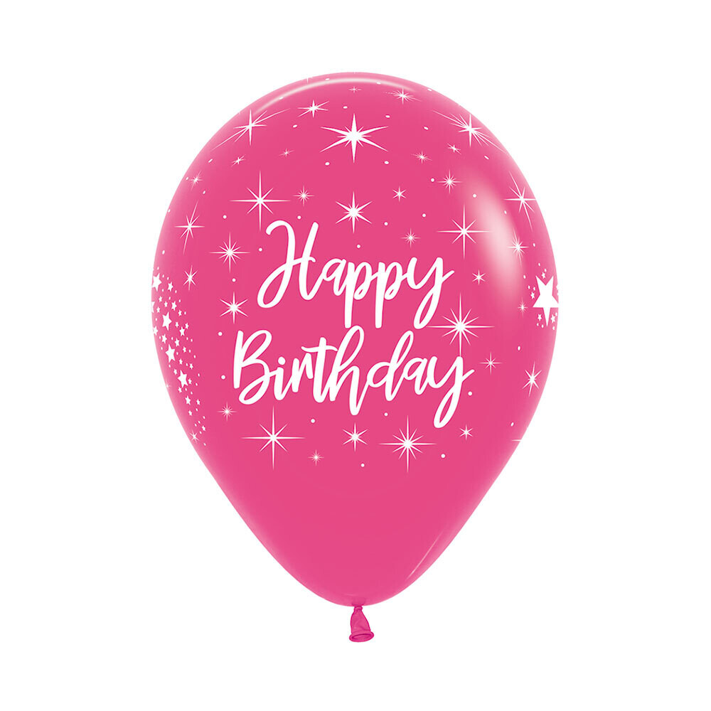 Balloon Delivery Melbourne Happy Birthday Print