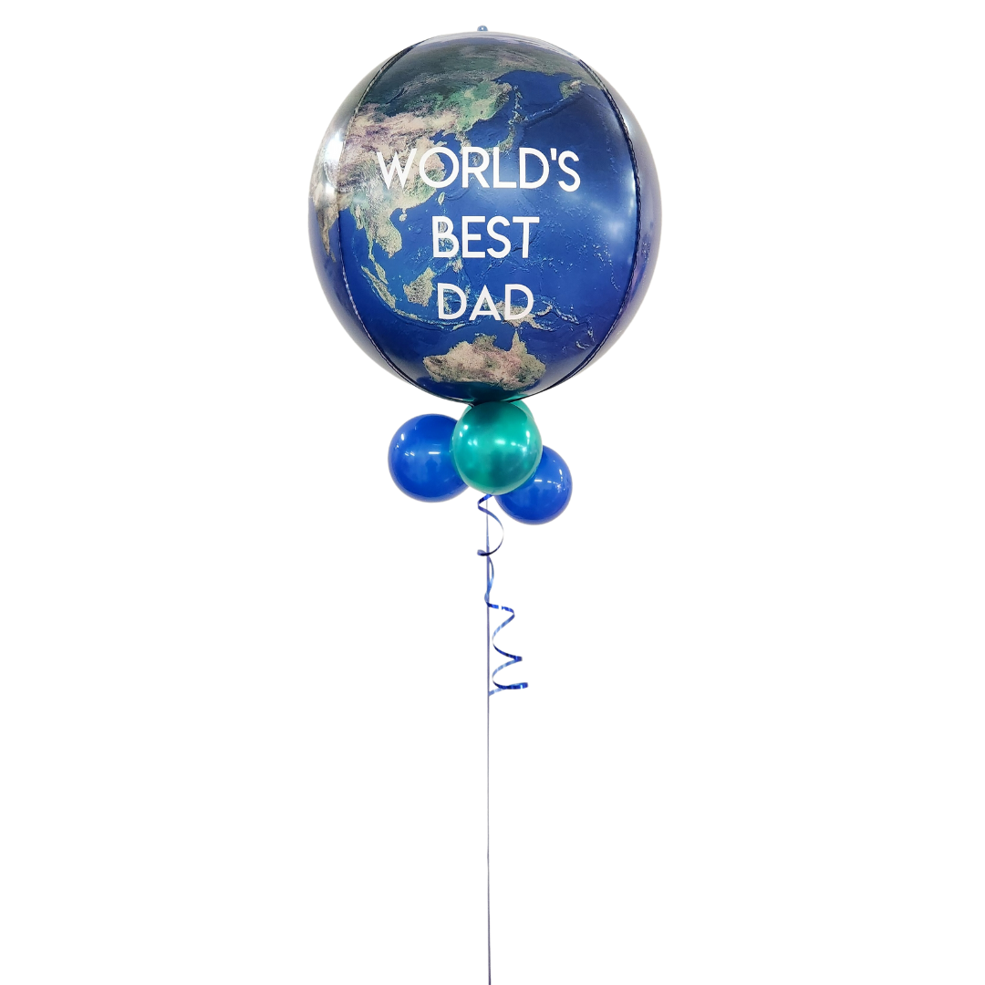 Balloon Delivery Melbourne World Orb Balloon