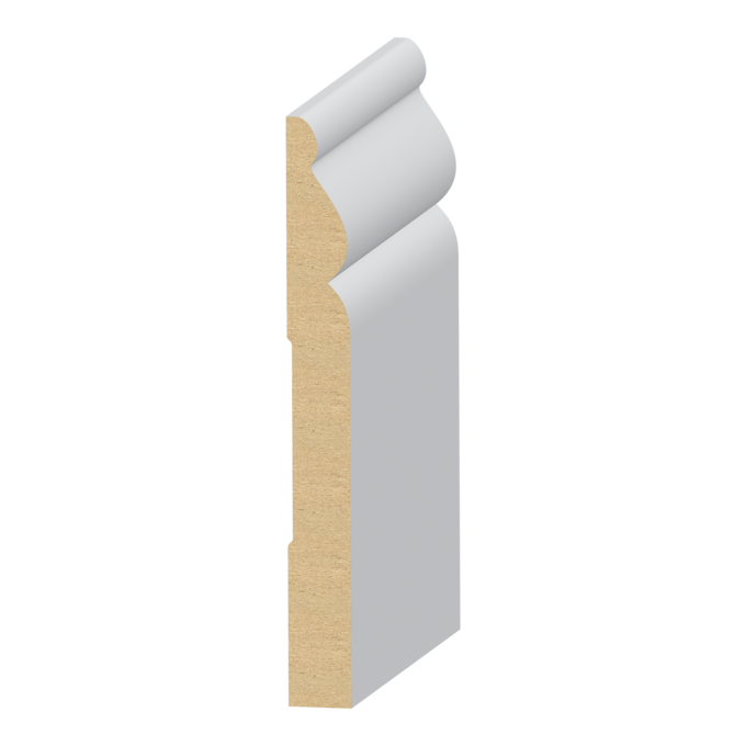 Sierra MDF Baseboard 9/16" x 51/4" x 16 feet
