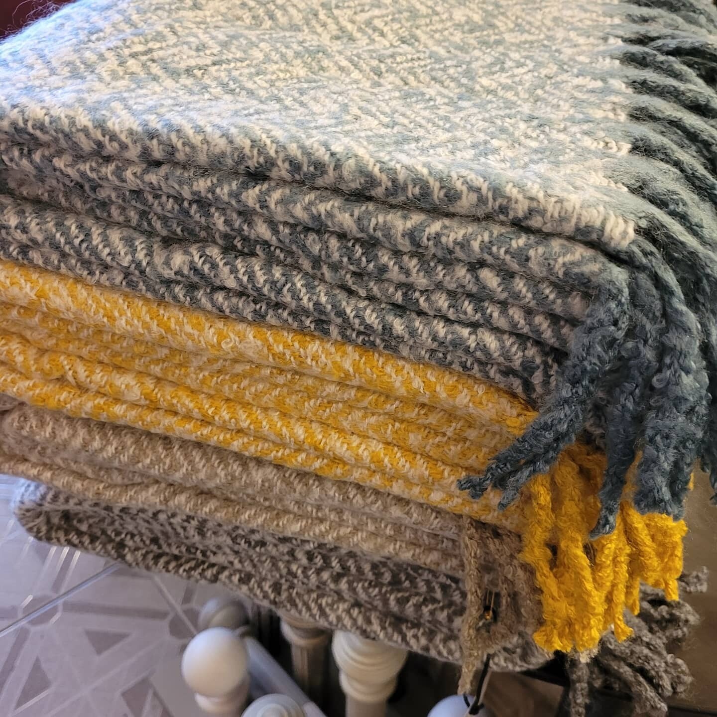 Faux Mohair Throw