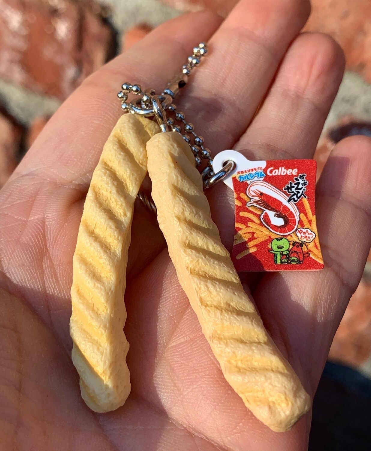 Calbee Potato Chips Keychain