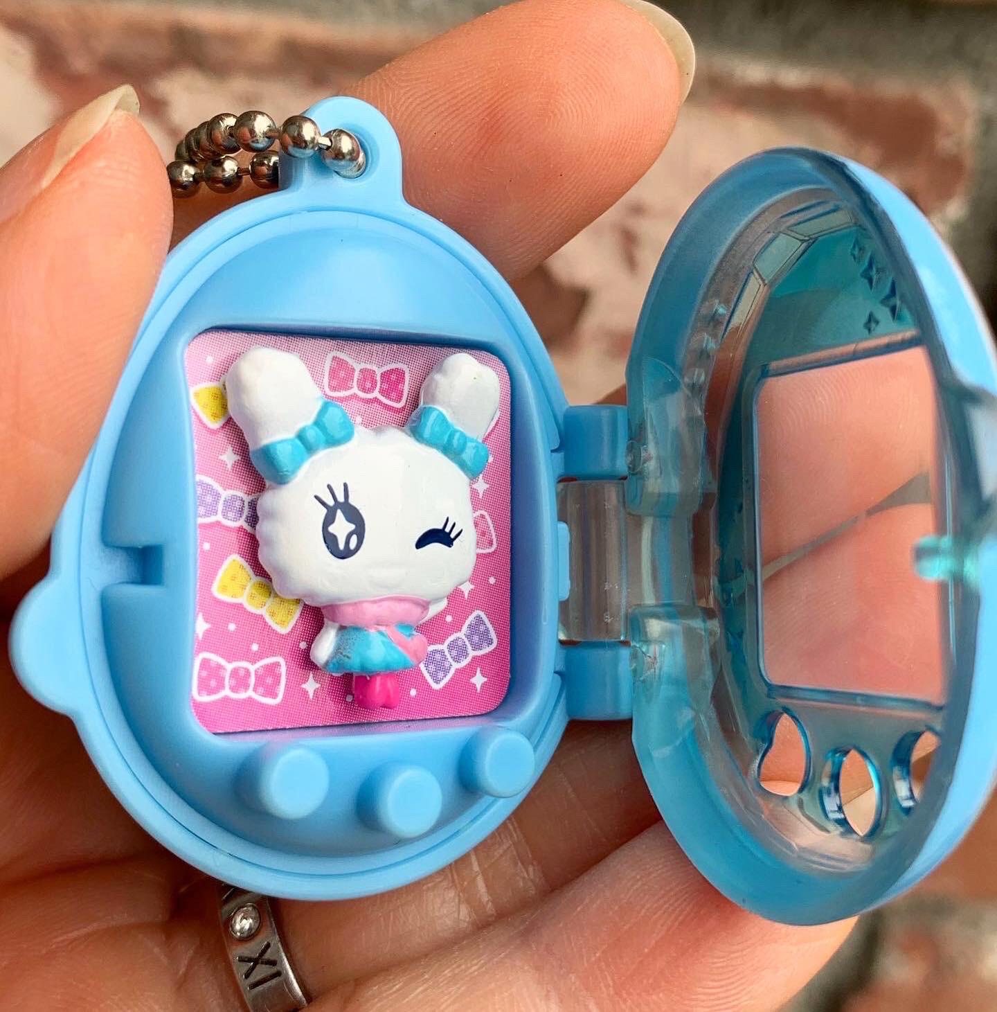 Tamagotchi Miniature Keychain