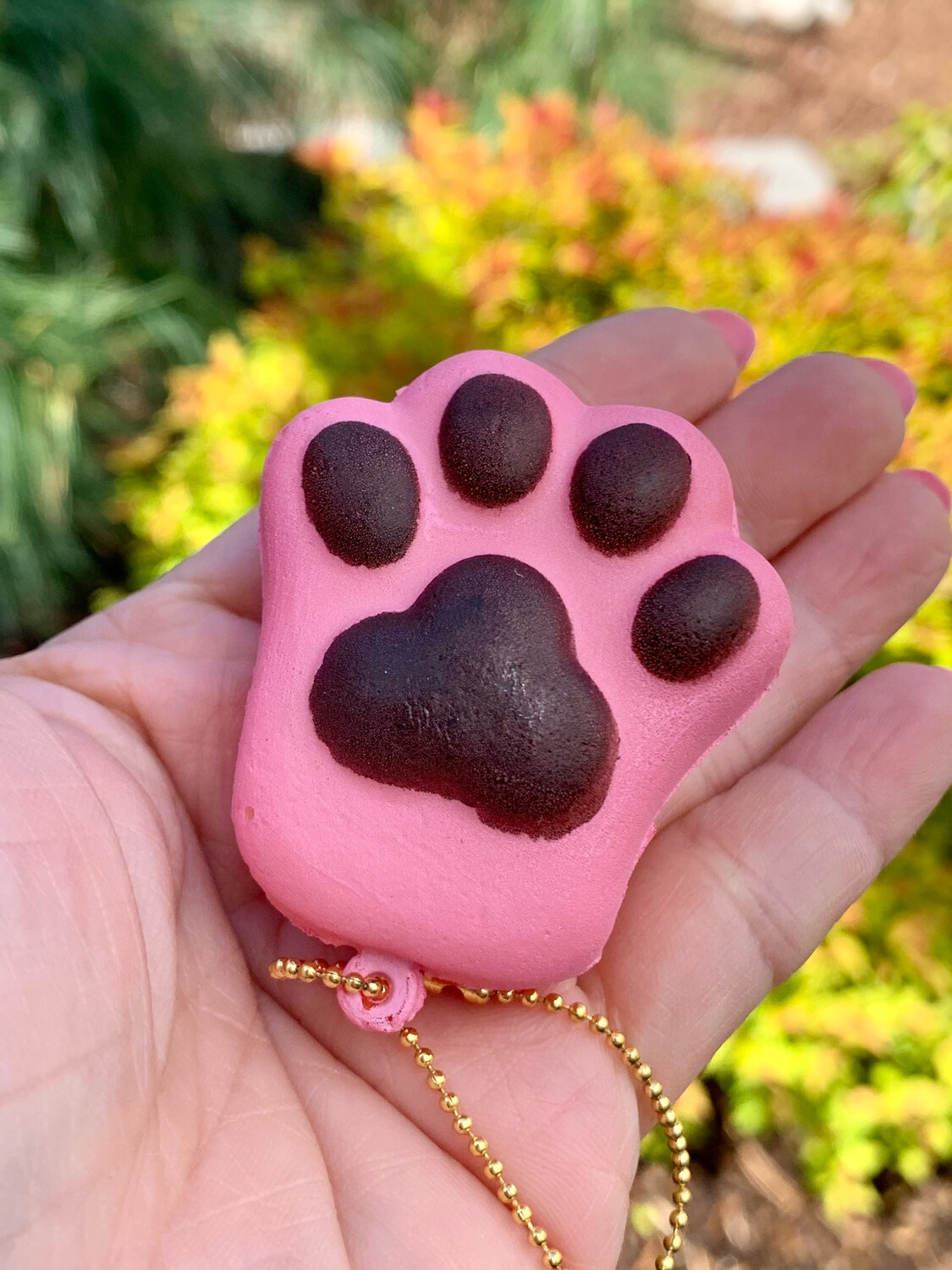 Yell Nyank Cat Paw Squishy Keychain Gashapon