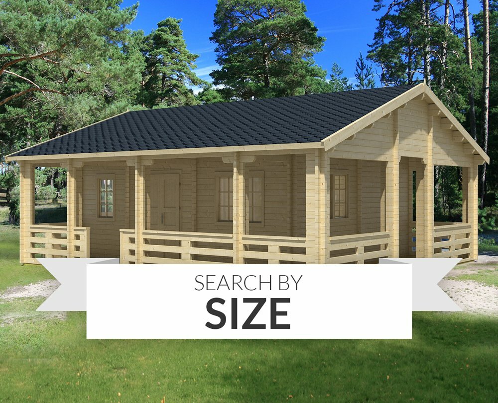 Search Log Cabins by Size Shop Quality Log Cabin Store