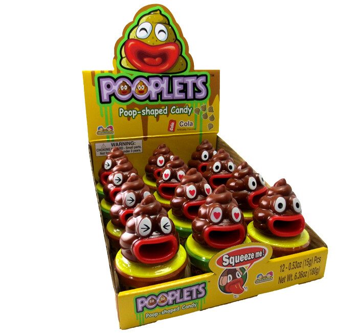 Pooplets Poop shaped candy Kidsmania