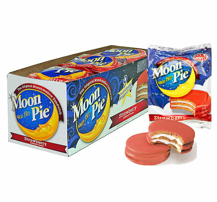 Moon Pies Double DeckerStrawberry Candy