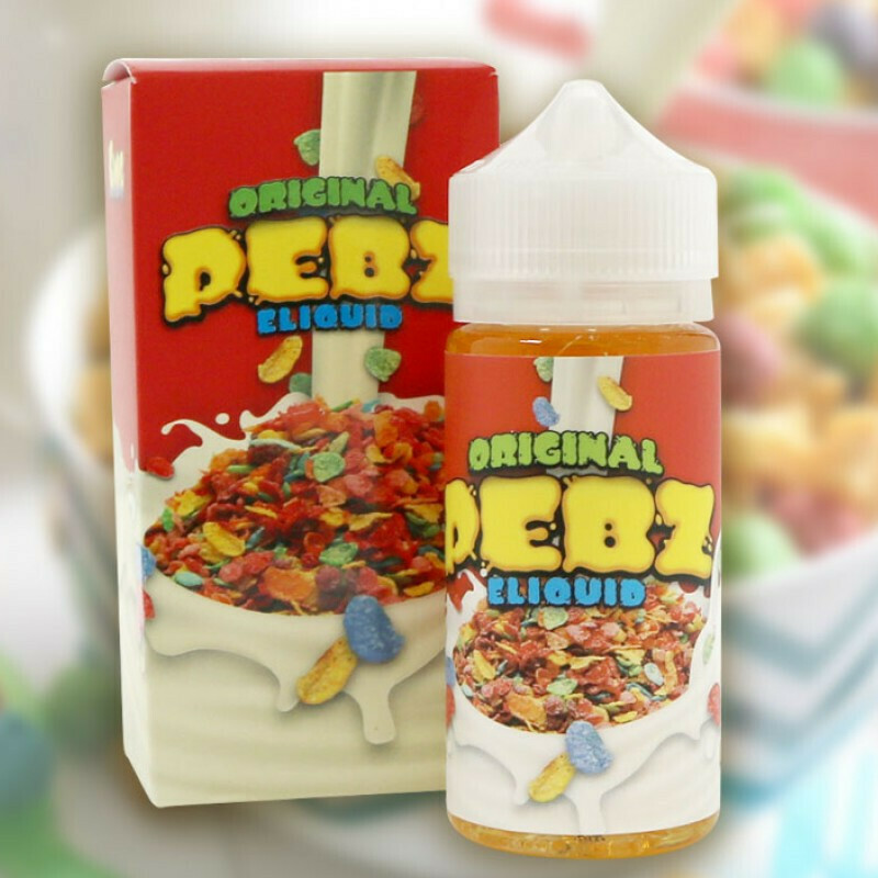 fruity cereal vape juice Pebz E-Liquid 100ml