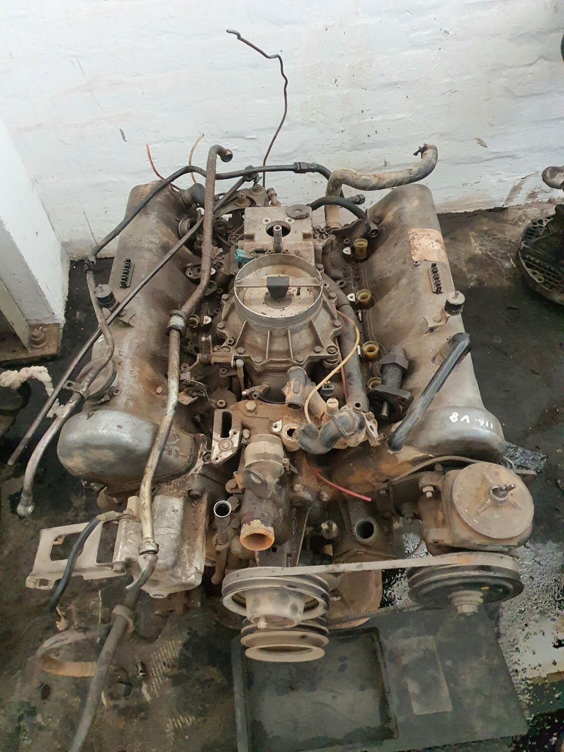 Двигатель mercedes m116