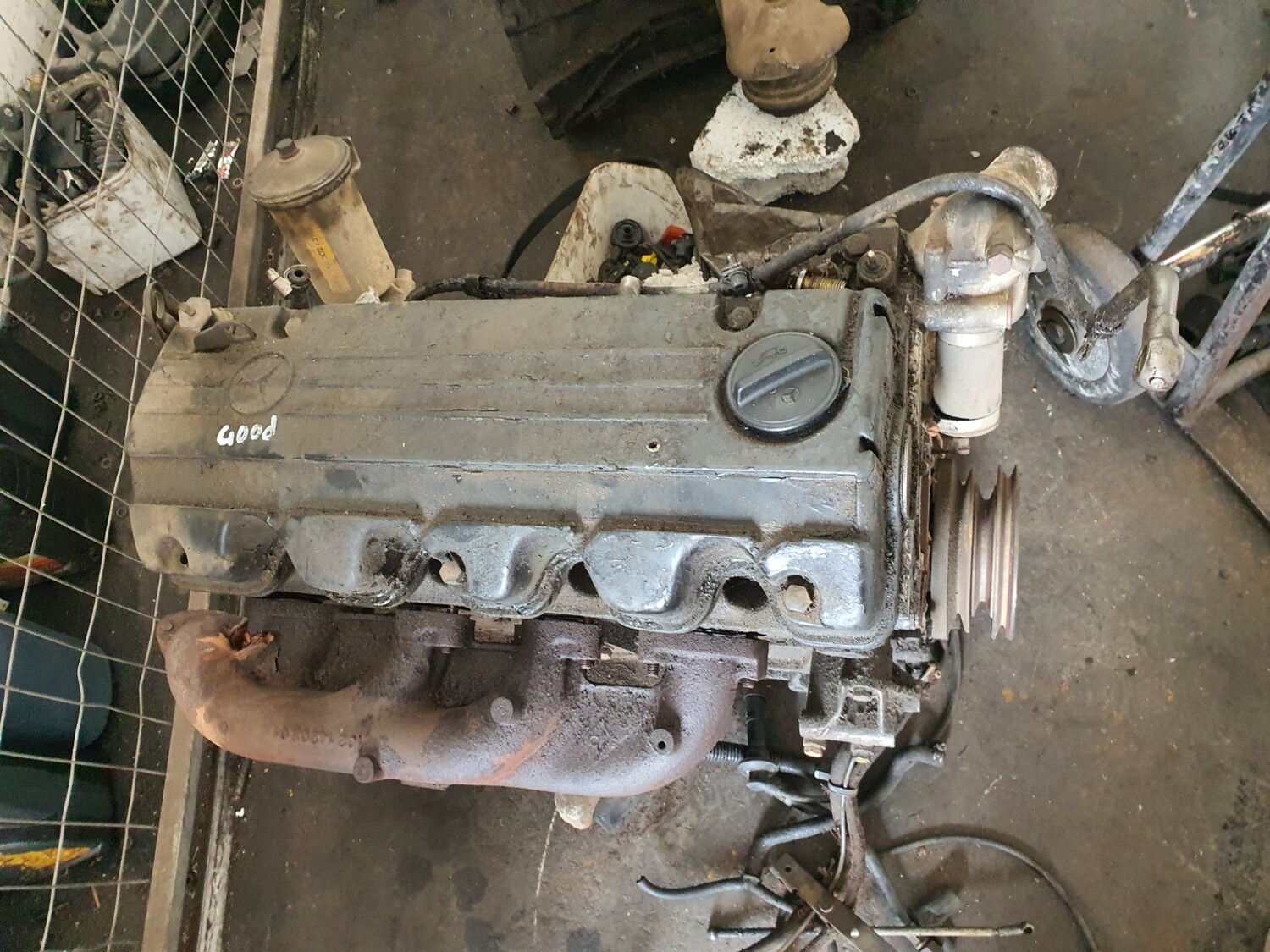 Двигатель m102 mercedes