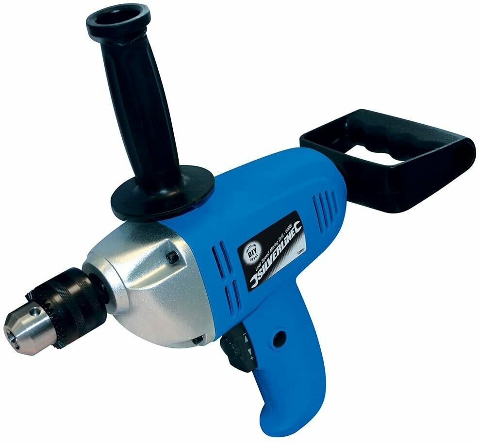 Silverline DIY LowSpeed Mixing Drill 600W