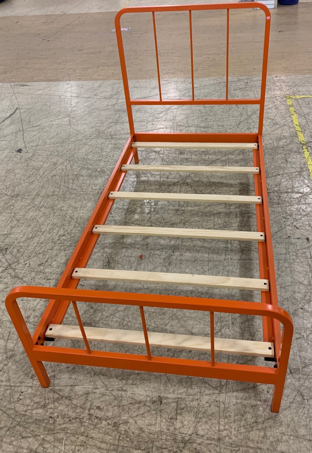 Orange Twin Bed Frame