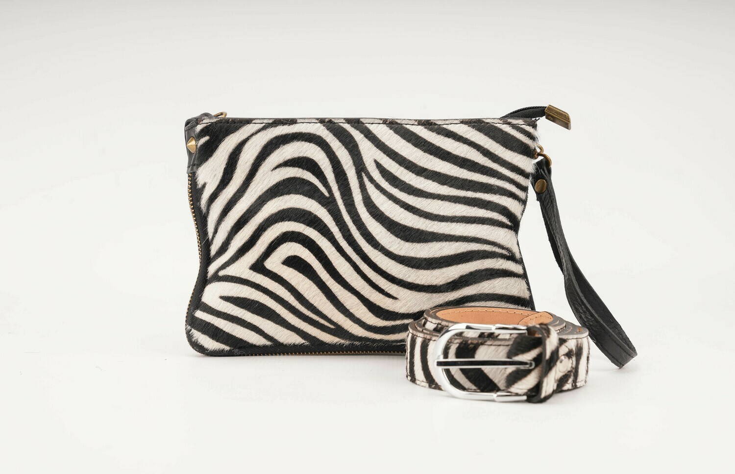 Small zebra print bag