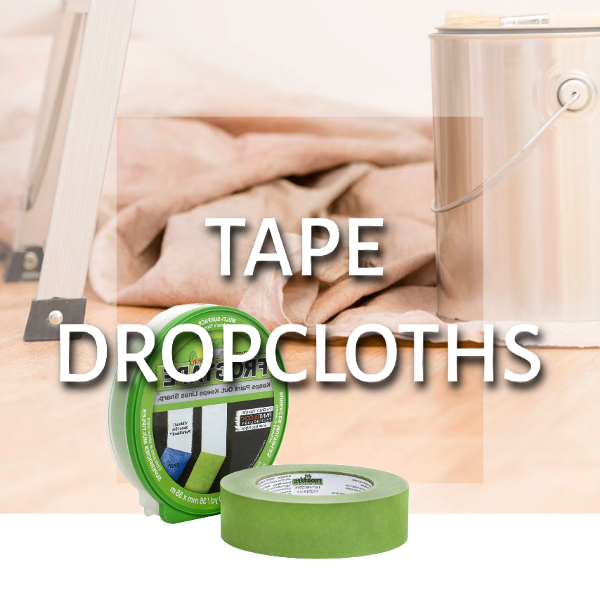 TAPE & DROP CLOTHS