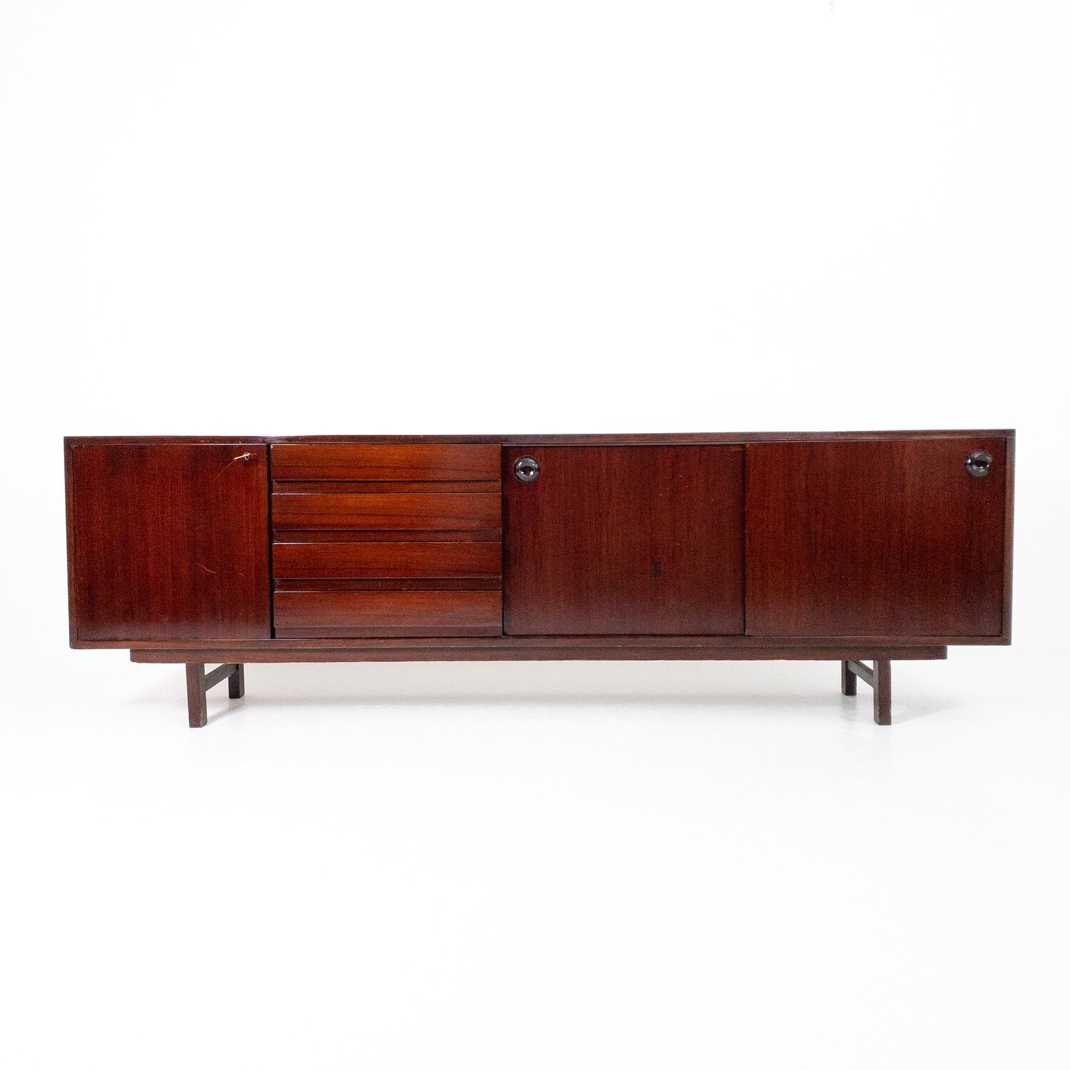 Credenza vintage mogano, Italia anni '60