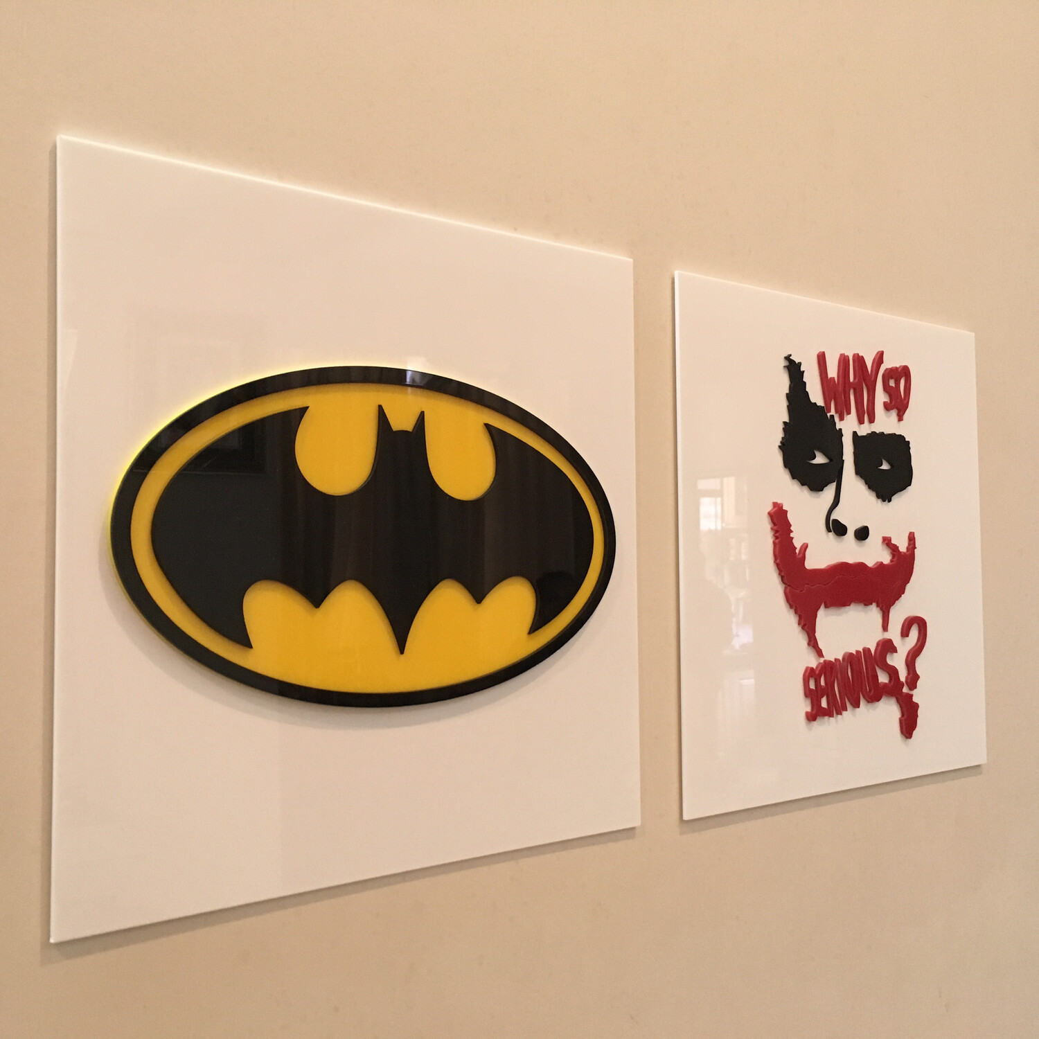 DC SUPER HERO COLLECTION Wall Hang Acrylic Art