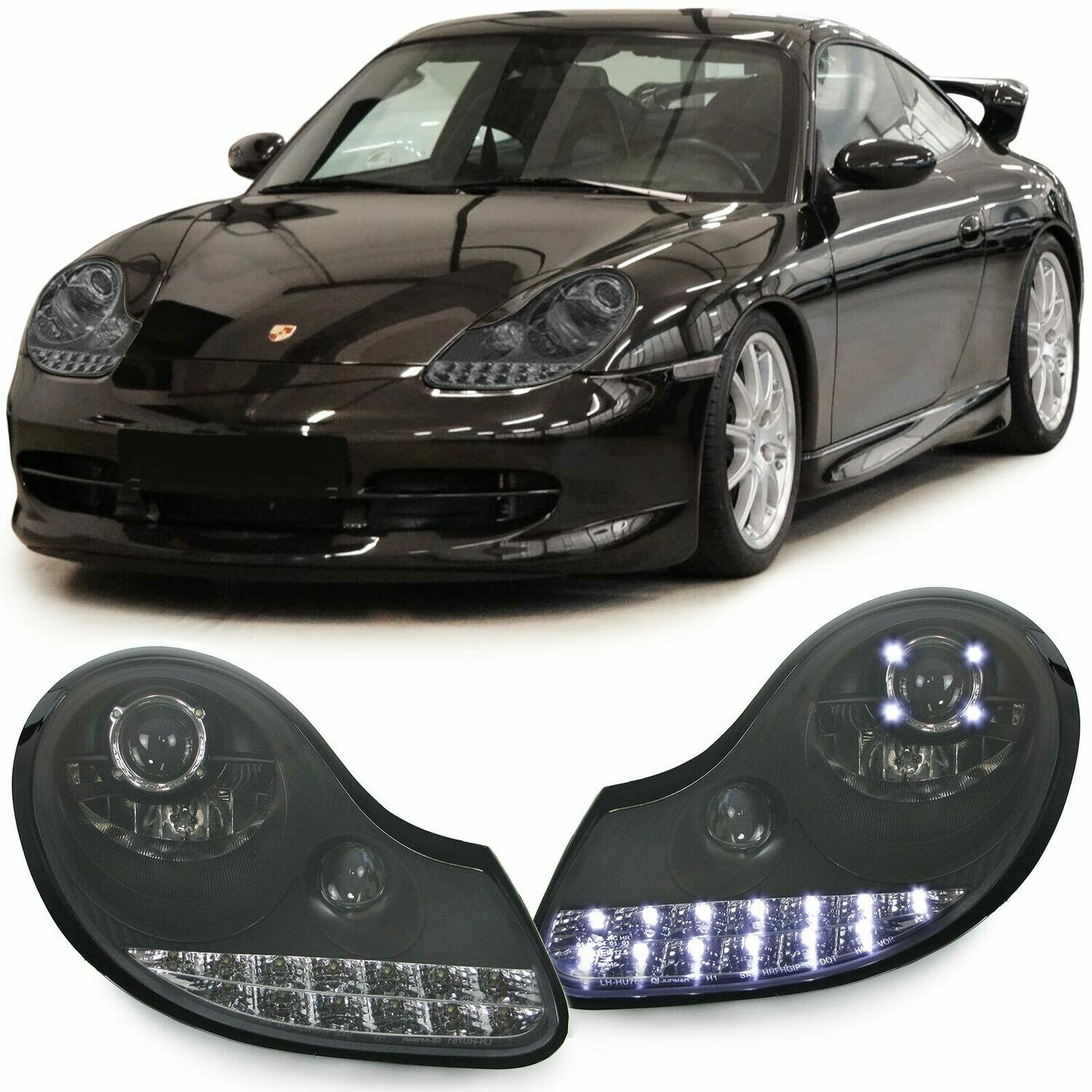 phare xenon porsche 996