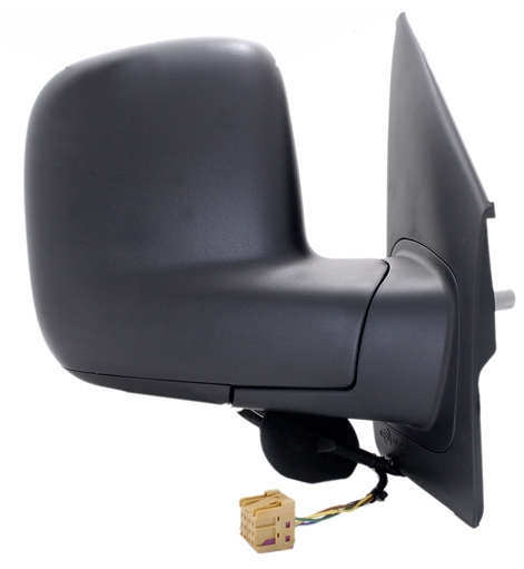 Rétroviseur Extérieur Complet Droite VW T5 Transporter Multivan 2003-2009 – Noir Manuel ABS
