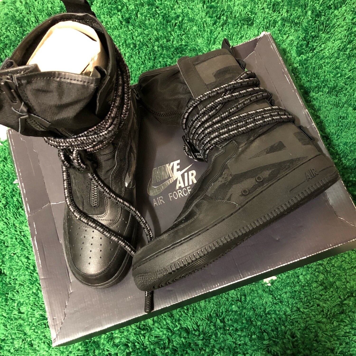 Nike SF Air Force 1 High Black Dark Grey Size 10.5