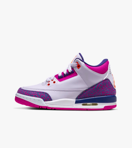 pink jordan 3s