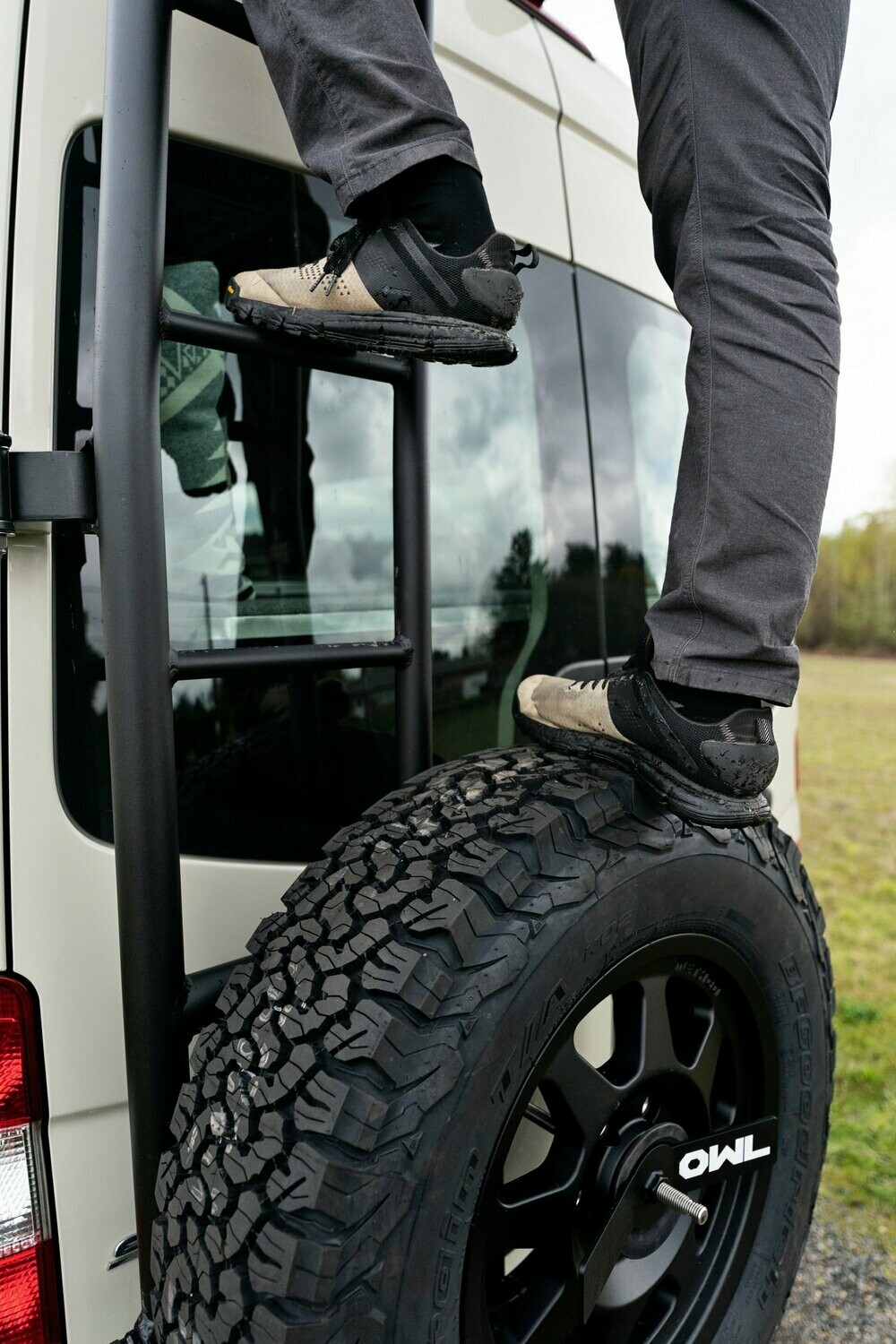 Ladder + Tire Carrier