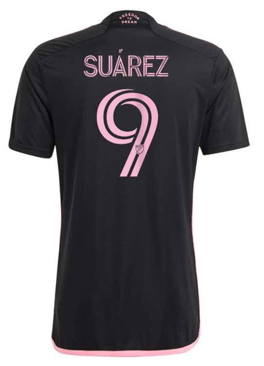 Inter Miami Away 2024 Men’s Soccer Jersey LUIS SUAREZ Collections