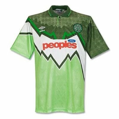 1991-92 Celtic Away Retro Jersey Shirt â Store â Futbolworldstore: Latest Soccer Gear