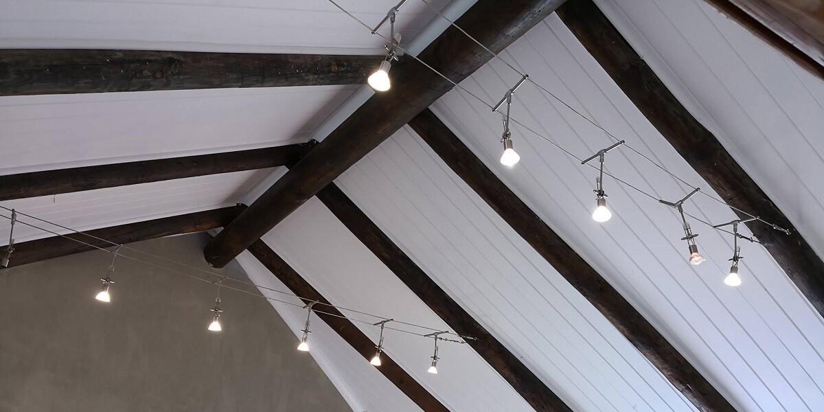 ISOBoard Ceilings IsoPine Finish