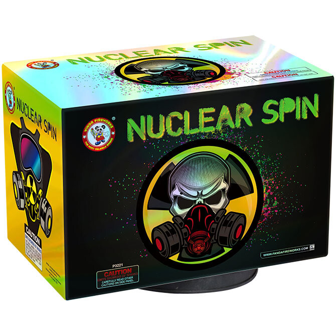 WINDA FIREWORKS NUCLEAR SPIN 500 GRAM FOUNTAIN