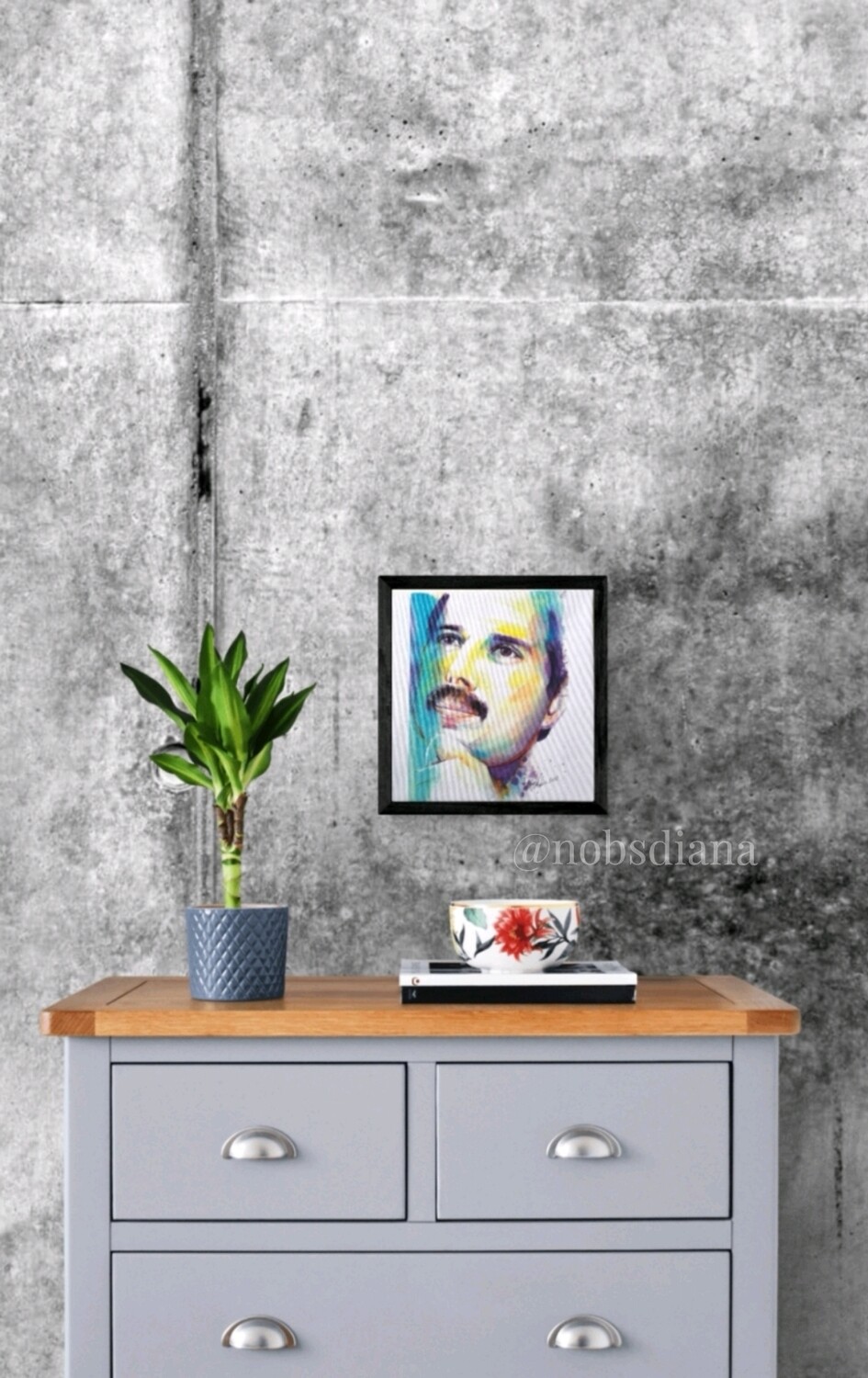 Art must go on! Limited edition print on canvas 1 /10 pieces
