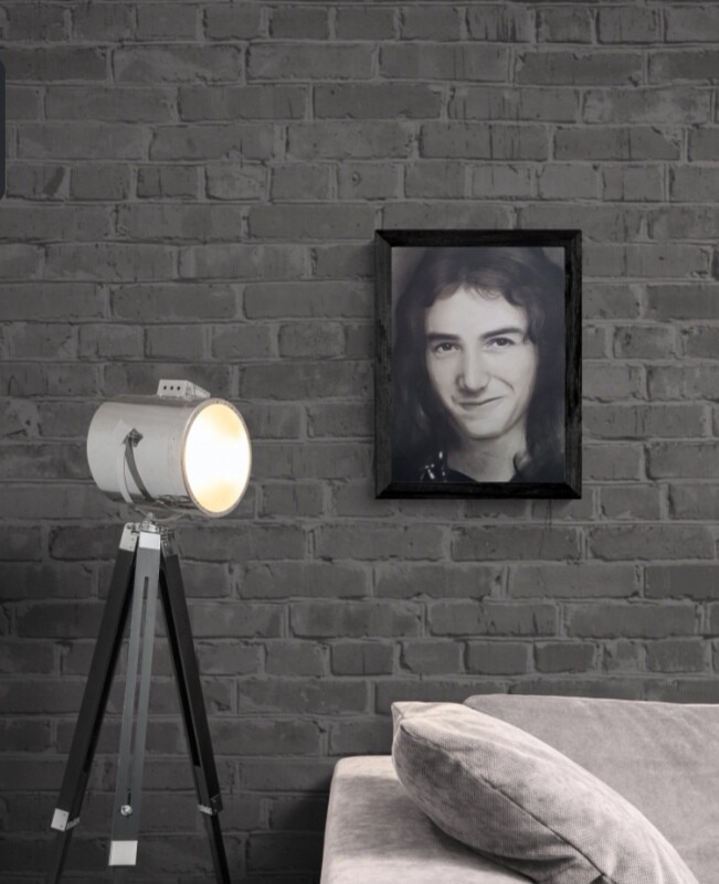 The portrait of John Deacon /Limited edition print