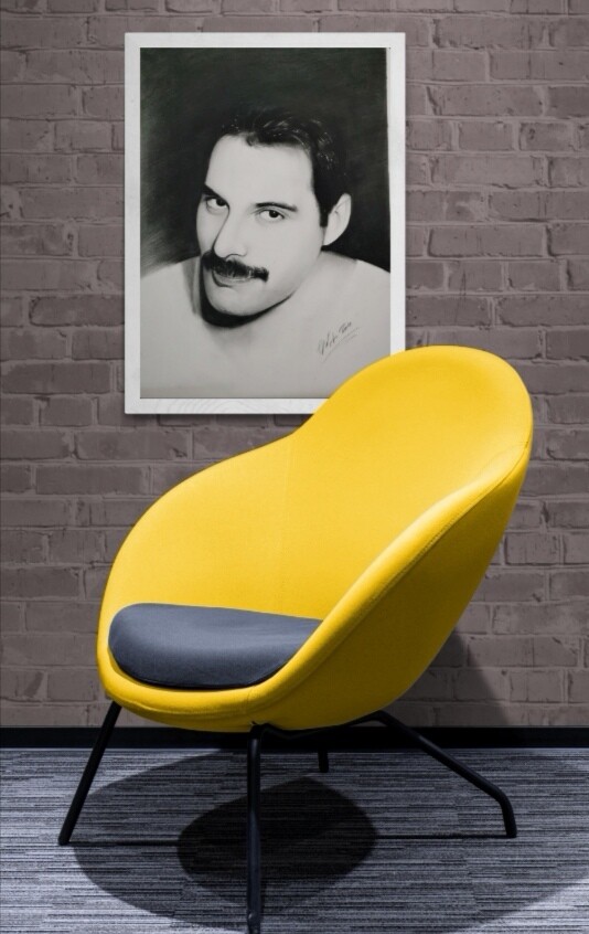 Freddie Mercury's portrait / Original
